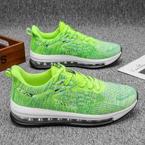 Fashion Thick Sole Sports Shoes Women Outfit Lace-up White Low Print Fashion Shoes Luxury Round Toe Sneakers Shallow Designer 45 šviesiai žalios spalvos