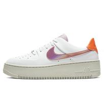 Nike Air Force 1 Sage Low Balti Skaitmeninė Rožinė Rožinė Putplastis Moteriški CV3036-100 43 white