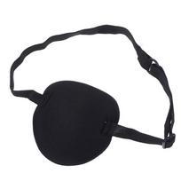 Reguliuojamas įdubęs akių lopas Vaikams Pirato Cosplay Kostiumas Pirato akių lopas Unisex Juodas Vienos akies lopas Akių lopas Vienai akiai Plaunamas