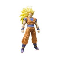 TAMASHII NATIONS Super Saiyan 3 Son Goku 155mm painted movable figure S.H.Figuarts approx. PVC&ABS beige