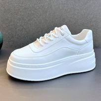Fashion Luxury 2024 Men's Thick Sole Comfortable Sports Board Shoes Spring and Autumn Seasons Fashion Trend Versatile Casual Shoes 39 balta