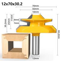 1vnt 6/6.35/8/12/12.7mm 45° fiksavimo įpjova Frezė Tenon frezavimo staklės Medienos apdirbimo įrankis medienos įrankiams Karbido lydinys 14