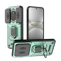 Huawei Mate 70 Phone Case,Military-Grade Magnetic Kickstand Phone Case Cover for Huawei Mate 70 žalia