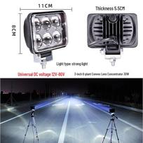Automotive LED Spotlight Headlight gray