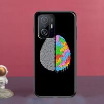 Brain Art For POCO X5 X3 F5 Pro X4 F4 GT M5s C40 F3 Case For Xiaomi 13 Lite 12 11T 12T Pro 12X Cover POCO X3 GT gray