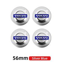 56mm 60mm 65mm Automobilio rato centrinio dangtelio lipdukai Volvo XC40 XC60 V60 V40 XC90 V50 S60 V70 S90 AWD Automobilių Aksesuarai white
