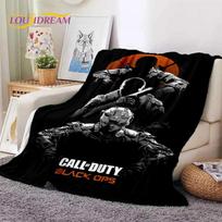 Call of Duty War Game Žaidėjo COD Minkštas flanelinis pledas lovoms, miegamajam, sofai, piknikui, metamas pledas uždangai, lauko poilsiui, dovana 75x90cm