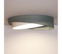 BRILAGI - LED reguliuojamas šviestuvas VELVET TWIST LED/36W/230V CCT Ø 65 cm WT žalia/balta + su nuotolinio valdymo pultu