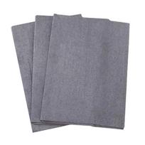 Glass Cleaning Cloth Strong Stain Removal Multifunction Microfiber Mirror Wipe Rag for Window Car 50x50x10cm / 19.69x19.69x3.94in gray