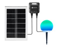Aigostar-LED RGB dimeriuojama lauko lempa MESH 20W/3,7V 4000mAh 2700-6500K IP65 skersm. 15 cm