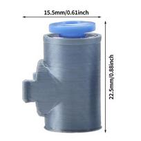 1Pc Tube Connector For Bambu Lab A1/A1 MINI PTFE Tube Connector Universal Material Feed Pipe 3D Printer Parts gray