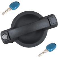 Fiat Doblo I 00-10 External Sliding Side Door Handle With Lock Cylinder & 2 Keys, Left