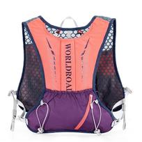 High-Performance Unisex Hydration Backpack Vest Lightweight for Outdoor Marathon Cycling Hiking Trail Running pink