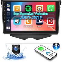 Hyundai Veloster FS 2011 - 2017 Automobilinis radijas Multimedijos vaizdo grotuvas Navigacijos stereo GPS Android 2din dvd BT 4-core 1+32CP red