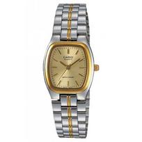 Casio Women's Steel watch LTP-1169G-9A Gold Tone beige