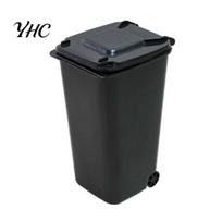 „Mini Wheelie“ šiukšliadėžės laikymo dėžė darbalaukyje 01 gray