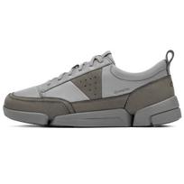 Clarks Trigenic Met Gtx Comfortable Thick Sole Sports Low Top Casual Shoes Men sneakers 261873967 39.5 gray
