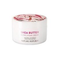 Nature Republic Shea Butter Steam Cream Ultra 100ml (Extremely Dry Skin) white
