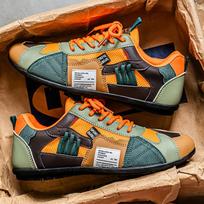 Men's casual sports outdoor hiking trendy fashi street comfortable 48 oranžinė