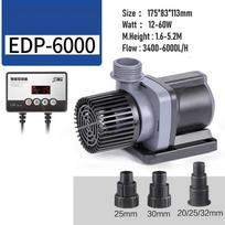 Jūros rifo akvariumo žuvų bakas tvenkinys vandens siurbliai tylus panardinamas siurblys EDP DC kintamo dažnio siurblys EDP-6000