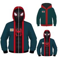 Vaikų berniukų striukė su gobtuvu ir užtrauktuku, personažo kostiumas, Helovino striukė, ilgomis rankovėmis striukė 12-13Years raudona