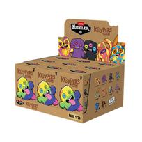 Fuggler Original Keyper Stuffed Toy New Fugg Monster Blind Box Toy Fluffy Plushies Pendant Doll Internet Celebrity Same Gift black