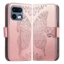 Realme 16 Pro Plus Flip Case, Butterfly, Pink