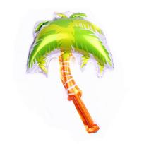 Hawaii Tropical Coconut Palm Tree Foil Balloon Set