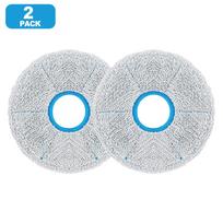 Soft Microfiber Mop Cloth For Dreame For Matrix10 Ultra Robot Vacuum Cleaner Floor Washing Pads Replacement 2 Or 5 Pieces white