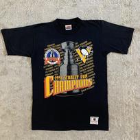 Vintage 1991 Pittsburgh Penguins Stanley Cup Champions Shirt L Unisex T-Shirt XXXL gray