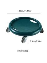 Multi Functional Silent Abdominal Exercise Disc Sliding Wheel for Home Fitness Indoor Workout Core Training žalia