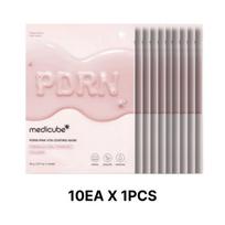 [Medicube] PDRN Pink Vita Coating Mask 10EA 10EA X 1PCS white