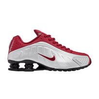 Nike Shox R4 Metallic Silver Black Crimson 42.5 white