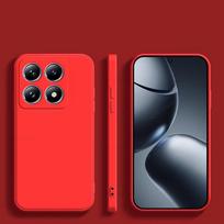 Skirta Xiaomi 14T Pro dėklas, skysto silikono telefono dėklai, skirta Xiaomi Mi 14T Mi14T Pro Mi 14 T Pro, smūgiams atsparus apsauginis dangtelis Xiaomi 14T Pro black