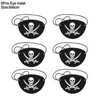 Halloween Pirate Hat Cap Decoration Kids Adult Halloween Masquerade Captain Cosplay Costume Props Pirate Theme Birthday Party gray