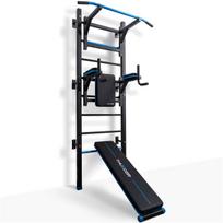 Gimnastikos sienelė THUNDER RITMO su prisitraukimų skersiniu, lygiagretėmis ir treniruočių suoliuku, 150 kg