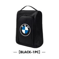 Automobilinė kelioninė organizatoriaus krepšio dėklas Nešiojama batų laikymo dėžutė BMW M 1 3 4 5 6 7 serijoms X1 X3 X4 X5 G20 G38 F48 E36 E39 black