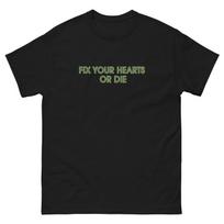 Fix Your Hearts Or Die Twin Peaks David Lynch Unisex classic tee M black