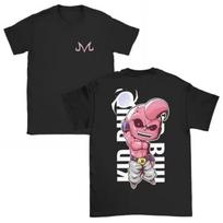 Kawaii Majin Buu Gimnastikos kamuolys Z Fitnesas Anime Marškinėliai vyrams medvilniniai trumpomis rankovėmis apvalia kaklo iškirpte vasariniai drabužiai tėvams L pink