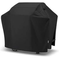55-inch BBQ grill cover, outdoor thickened waterproof gas grill cover, UV and fade resistant, all-weather protection 190*71*117cm black