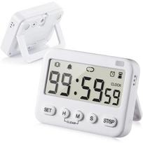 GH 99 Hours Digital Timer, Silent, Sound, Vibriting, Countdown, Count Up, Loop, Alarm, Clock, Small Timer balta