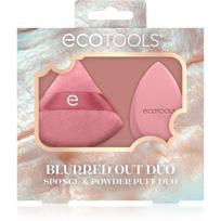 EcoTools Blurred Out Duo Sponge & Powder Puff Duo makiažo kempinėlių rinkinys