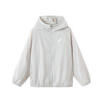 ASICS Unisex Vaikams UPF50+ Apsauga Nuo Saulės Austas Striukė 130 white