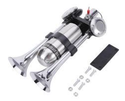 12V 24V dvigubo naudojimo oro signalas Yankee signalas aido signalas Shinkansen signalas 500db automobilio signalo garsiakalbių komplektas oro signalas bendrosios paskirties produktams sunkvežimiams bekele gray