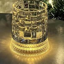 Elegantiškas besisukantis krištalinis viskio taurė - Šviečiantis Mylar puodelis 301-400ml