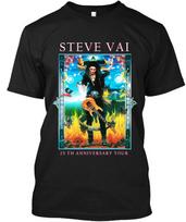T-Shirt New Popular Steve Vai Passion & Warfare 25th Anniversary American T-Shirt S-4XL XL blue