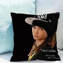 45x45 Tom Kaulitz Pagalvės Užvalkalai Dvipusis Spausdinimas Sofos Komplektai Twin Dydžio Patalynė Dekoratyvinės Pagalvės Svetainei Pagalvė 12x12Inch