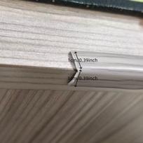 1pc 2cmx3m Peel and Stick Wall Trim Molding,Flexible Corner Trim Moulding, Inside & Outside Wall Corner Protector for Wall Edge