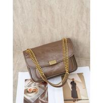 Shoulder Messenger Women's Bag, Fashion Handbag chaki
