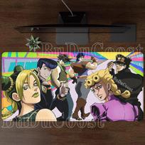 HD printing Jojo Bizarre Adventure Anime Mouse Pad PC Gaming Keyboard Mousepad Xxl Office Nonslip base overlock esports Desk Mat 30cmx60cm